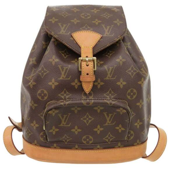 LOUIS VUITTON Brown Monogram Backpack